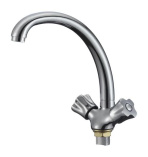 Кух.смеситель РМС SL116-273F с кран-буксой, хром